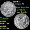 Image 1 : 1889-s Morgan Dollar $1 Grades Unc Details