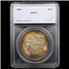 Image 4 : ***Auction Highlight*** 1890-p Morgan Dollar $1 Graded ms64+ By SEGS (fc)