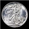 Image 2 : ***Auction Highlight*** 1934-d Walking Liberty Half Dollar 50c Graded ms64+ By SEGS (fc)