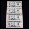 Image 2 : ***Auction Highlight*** UNCUT MINT SHEET of 4x *Star Note* 2004a $10 Federal Reserve Notes All GEM o