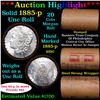 Image 1 : ***Auction Highlight*** Full solid date 1885-p Uncirculated Morgan silver dollar roll, 20 coins (fc)
