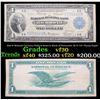 Image 1 : 1918 $1 National Currency Federal Reserve Bank of Richmond, VA fr-722 "Flying Eagle" Grades vf++