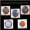 Image 1 : Lot #4 of the 450 Masonic Tokens from The Walter O. Collection