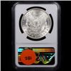 Image 3 : NGC 1899-o Morgan Dollar $1 Graded ms63 By NGC