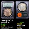 Image 1 : PCGS 1886-p OGH Morgan Dollar $1 Graded ms65 By PCGS
