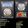 Image 1 : PCGS 1885-o Morgan Dollar $1 Graded ms62 By PCGS