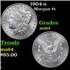 Image 1 : 1904-o Morgan Dollar $1 Grades Choice Unc