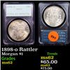 Image 1 : PCGS 1898-o Rattler Morgan Dollar $1 Graded ms62 By PCGS