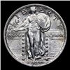 Image 2 : 1923-p Standing Liberty Quarter 25c Grades Choice AU/BU Slider