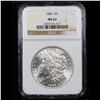 Image 2 : 1888-p Morgan Dollar $1 Graded ms62 By NGC