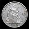 Image 2 : 1844-p Seated Half Dollar 50c Grades AU Details