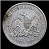 Image 3 : 1844-p Seated Half Dollar 50c Grades AU Details