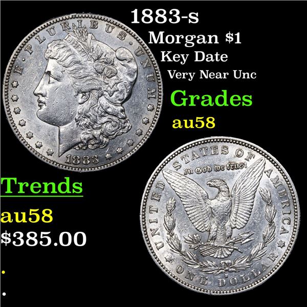 1883-s Morgan Dollar $1 Grades Choice AU/BU Slider