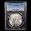 Image 2 : PCGS 1880-p Morgan Dollar $1 Graded ms62 By PCGS