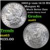 Image 1 : 1902-p vam 14 I3 R5 Morgan Dollar $1 Grades Select Unc