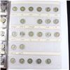 Image 6 : ***Auction Highlight*** Virtually Complete Mercury & Roosevelt dime book 1916-1982 189 coins Missing