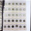 Image 8 : ***Auction Highlight*** Virtually Complete Mercury & Roosevelt dime book 1916-1982 189 coins Missing