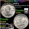 Image 1 : ***Auction Highlight*** 1918-s Standing Liberty Quarter 25c Graded ms63+ By SEGS (fc)