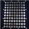 Image 3 : ***Auction Highlight*** Complete Jefferson Nickel Set 1938-1975 In Capital Plastic Holder 90 coins A