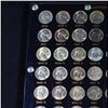 Image 5 : ***Auction Highlight*** Complete Jefferson Nickel Set 1938-1975 In Capital Plastic Holder 90 coins A