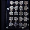 Image 6 : ***Auction Highlight*** Complete Jefferson Nickel Set 1938-1975 In Capital Plastic Holder 90 coins A
