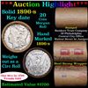Image 1 : ***Auction Highlight*** Full solid date 1896-s Morgan silver dollar roll, 20 coins (fc)