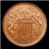 Image 2 : 1865 Two Cent Piece 2c Grades Select Unc