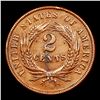Image 3 : 1865 Two Cent Piece 2c Grades Select Unc