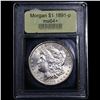 Image 4 : ***Auction Highlight*** 1891-p Morgan Dollar $1 Graded Choice+ Unc By USCG (fc)