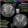 Image 1 : ***Auction Highlight*** 1880-o Morgan Dollar $1 Graded ms63 dmpl By SEGS (fc)