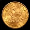 Image 3 : ***Auction Highlight*** 1907-p Gold Liberty Half Eagle $5 Graded ms66+ By SEGS (fc)