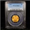 Image 4 : ***Auction Highlight*** 1907-p Gold Liberty Half Eagle $5 Graded ms66+ By SEGS (fc)