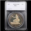 Image 4 : Proof *HIGHLIGHT OF ENTIRE AUCTION* 1877 Trade Dollar $1 Graded pr65+ dcam By SEGS (fc)