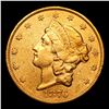 Image 2 : ***Auction Highlight*** 1876-cc Variety 3-A Gold Liberty Double Eagle $20 Graded ms60 By SEGS (fc)