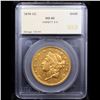 Image 4 : ***Auction Highlight*** 1876-cc Variety 3-A Gold Liberty Double Eagle $20 Graded ms60 By SEGS (fc)