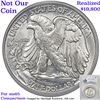 Image 9 : ***Auction Highlight*** 1918-d Walking Liberty Half Dollar 50c Graded ms65 By SEGS (fc)