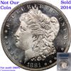 Image 6 : ***Auction Highlight*** 1881-p TOP POP! Morgan Dollar $1 Graded ms65+ dmpl By SEGS (fc)