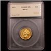 Image 6 : ***Auction Highlight*** 1873 Closed 3 Three Dollar Gold $3 Graded ms62 PL By SEGS (fc)