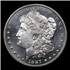 Image 2 : ***Auction Highlight*** 1887-o Morgan Dollar $1 Graded ms64+ DMPL By SEGS (fc)