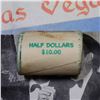 Image 4 : ***Auction Highlight*** Old Casino 50c Roll $10 Halves Flamingo Hotel Vegas 1940 Walker & 'D' Frankl