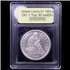Image 4 : ***Auction Highlight*** 1853-p OC-1 Top 30 Seated Liberty Dollar $1 Graded Select+ Unc By USCG (fc)