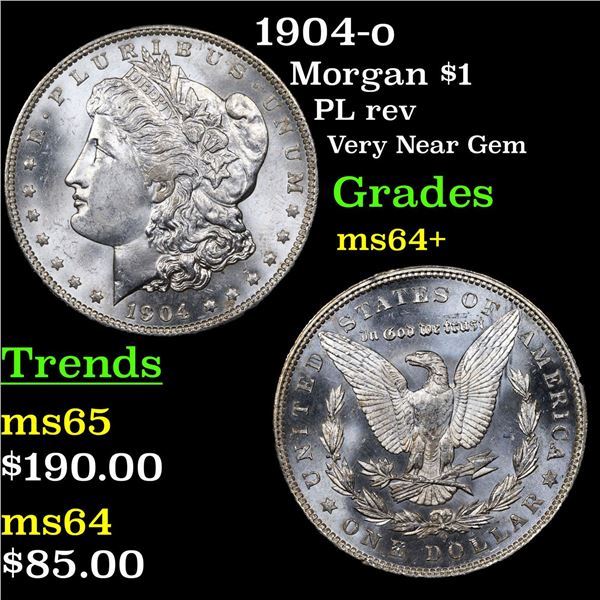 1904-o Morgan Dollar $1 Grades Choice+ Unc