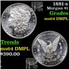 Image 1 : 1881-s Morgan Dollar $1 Grades Choice Unc DMPL