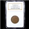 Image 2 : ***Auction Highlight*** NGC 1865 Idaho City ID F-350A-1A R-7 Civil War Token 1c Graded xf45 By NGC (