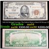 Image 1 : 1929 $50 National Currency 'The Federal Reserve Bank Of Chicago, IL' Grades Select AU