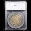Image 4 : ***Auction Highlight*** 1830 O-103 Capped Bust Half Dollar 50c Graded au58+ By SEGS (fc)