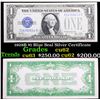 Image 1 : 1928B $1 Blue Seal Silver Certificate Grades Select CU