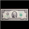 Image 2 : ***Star Note*** 2003 $2 Federal Reserve Note (Minneapolis, MN) Grades Gem++ CU