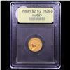 Image 4 : ***Auction Highlight*** 1926-p Gold Indian Quarter Eagle $2 1/2 Graded Select Unc By USCG (fc)