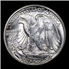 Image 3 : 1945-d Walking Liberty Half Dollar 50c Grades GEM+ Unc